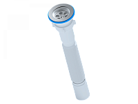 Сифон для мойки АНИ Пласт G104 1 1/2 дюйма 40 гофрированный 350-760 250_100_Array